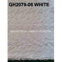 Latest Design African Water Soluble Laceafrican Cord Lace/Guipure Lace Fabric for Women Dress